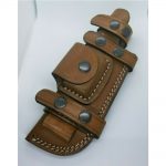 Beautiful Custom High Quality Cowhide Leather Sheath of 5" to 7'' Blade Fit