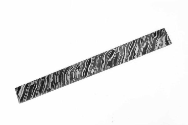 17" Sizzling High Quality Damascus Steel Blank Billet Bar of Mosaic Pattern with High Class Result - Image 3